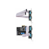StarTech.com Tarjeta Serie PCI Express de 4 Puertos RS232/RS422/RS485