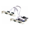 StarTech.com Tarjeta Serie PCI Express de 4 Puertos RS232/RS422/RS485
