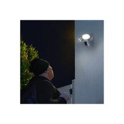 Ring Floodlight Cam Wired Pro - Cámara de vigilancia de red - para ext