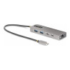 StarTech.com Hub USB-C 3 Puertos - 2,5GbE - PD de Paso - USB 3.2 10Gbp