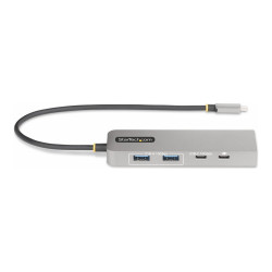 StarTech.com Hub USB-C 3 Puertos - 2,5GbE - PD de Paso - USB 3.2 10Gbp
