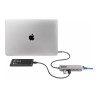 StarTech.com Hub USB-C 3 Puertos - 2,5GbE - PD de Paso - USB 3.2 10Gbp
