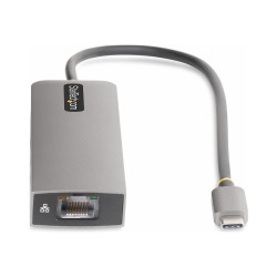 StarTech.com Hub USB-C 3 Puertos - 2,5GbE - PD de Paso - USB 3.2 10Gbp