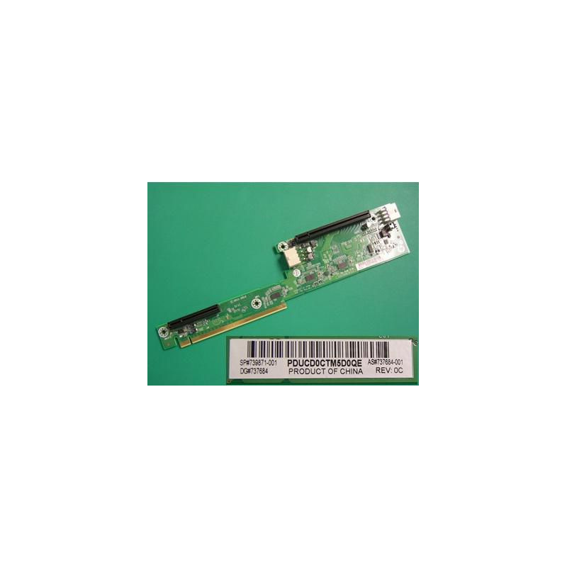 2U PCIe x24 riser card for
