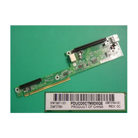 2U PCIe x24 riser card for