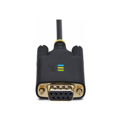 StarTech.com 10ft (3m) USB to Null Modem Serial Adapter Cable, Interch