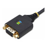 StarTech.com 10ft (3m) USB to Null Modem Serial Adapter Cable, Interch