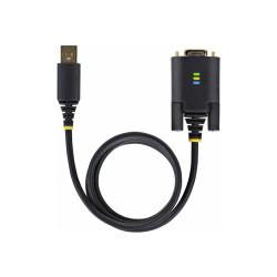 StarTech.com Cable Adaptador USB a Serie de 3m - Retención COM - RS232