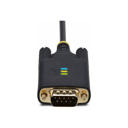 StarTech.com Cable Adaptador USB a Serie de 3m - Retención COM - RS232