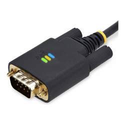 StarTech.com Cable Adaptador USB a Serie de 3m - Retención COM - RS232