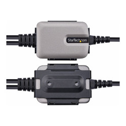 StarTech.com 13ft (4m) 2-Port USB to Serial Adapter Cable, Interchange