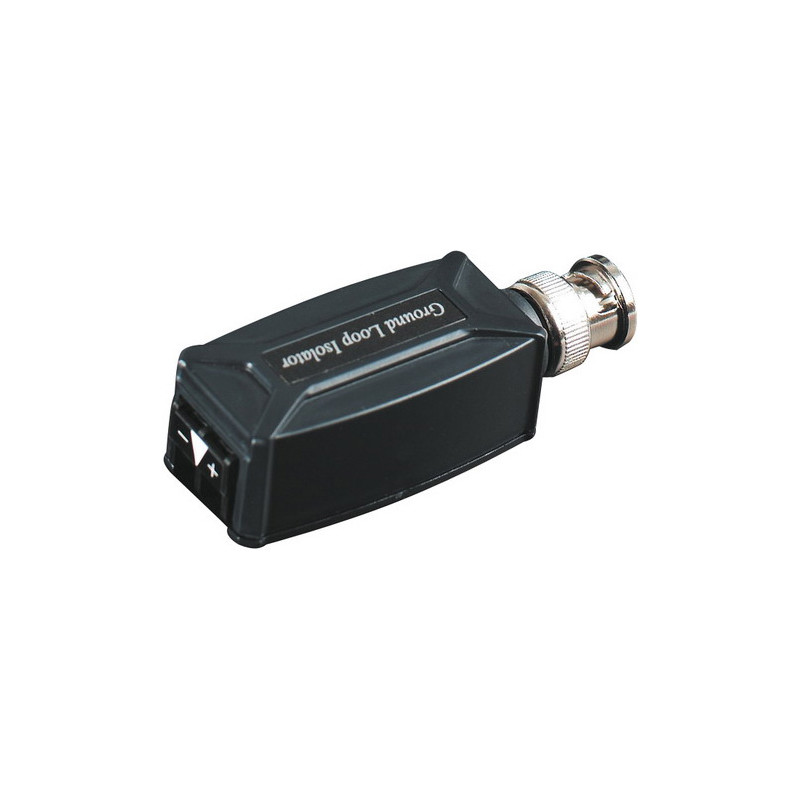 Aislador bucle tierra para eliminar interferencias video en cable par
