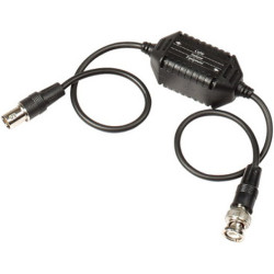 Aislador bucle tierra para eliminar interferencias video en cable coax