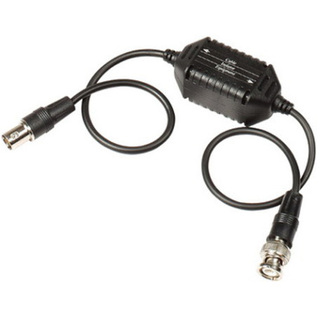 Aislador bucle tierra para eliminar interferencias video en cable coax