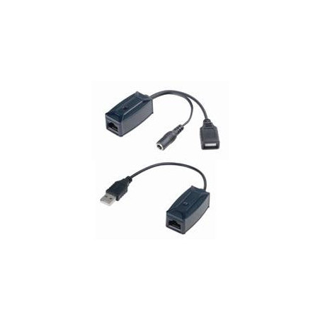Convertidor de USB a cable UTP CAT5/E