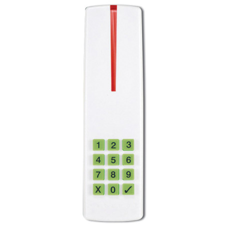 Lector de proximidad interior/exterior con teclado incorporado