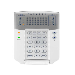 Teclado LED cableado de 32 zonas