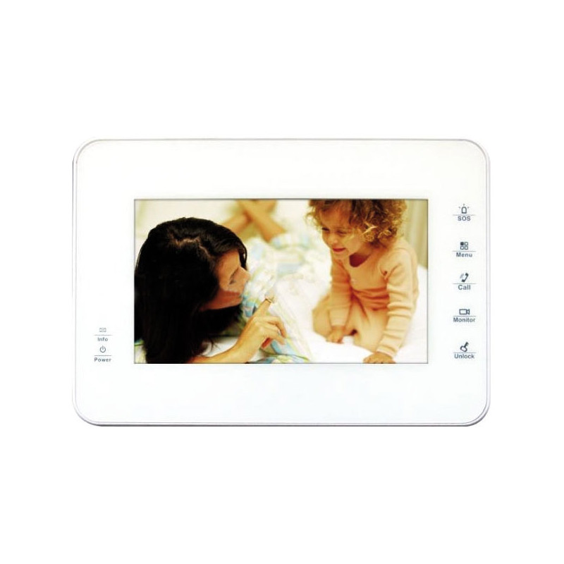 Monitor IP a color de 7"