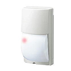 Detector PIR de exterior de 24x2m