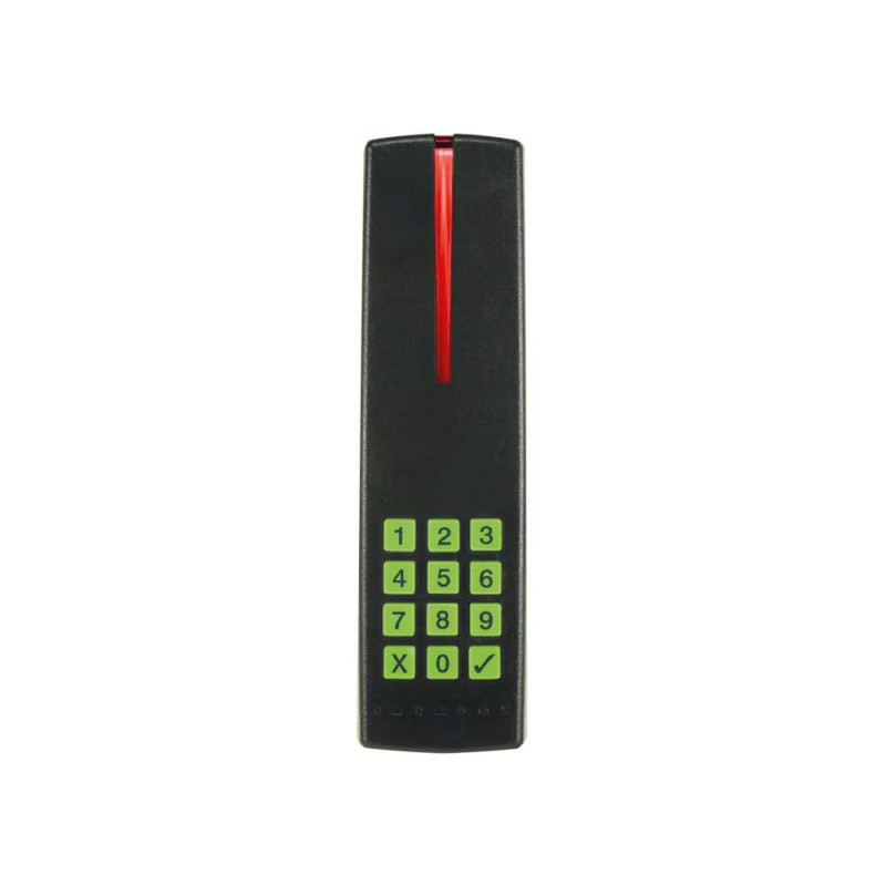 Lector de proximidad interior/exterior con teclado incorporado