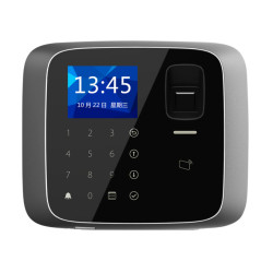 Terminal biométrico de control de accesos con lector de tarjetas MIFAR