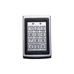 Teclado autónomo antivandálico con lector de proximidad integrado