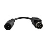 Cable adaptador de corriente DIN4 - JACK 2,1/5,5 para DVR HYUNDAI NEXT