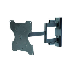 Soporte de pared articulado con dos puntos de giro para pantallas de 1