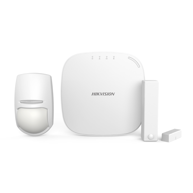 Kit AXHub de HIKVISION compuesto por: 1x Panel de control de 32 zonas