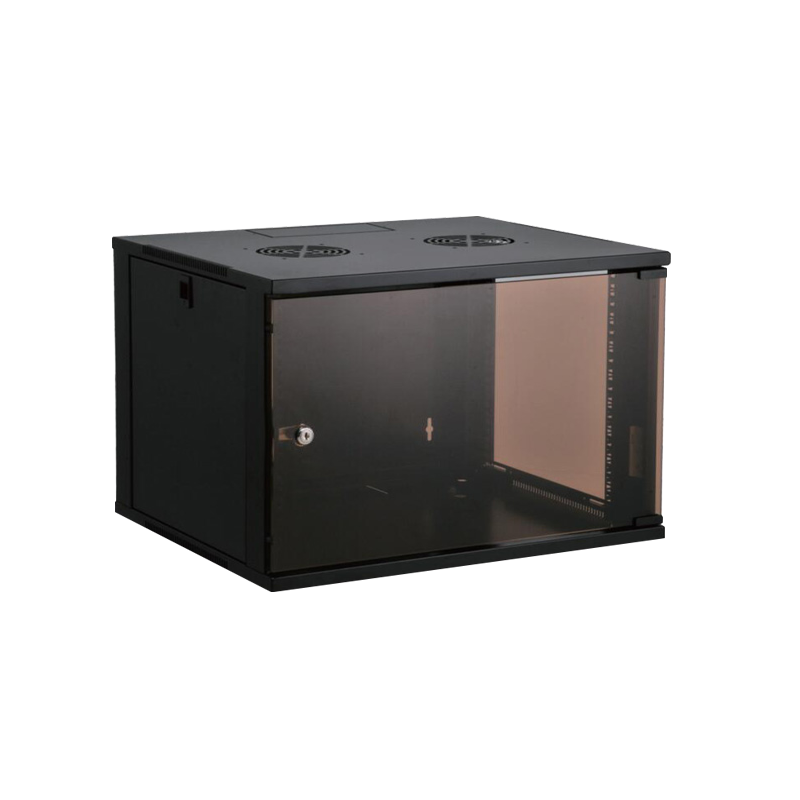Armario rack de pared de 6U y 45 cm de profundidad