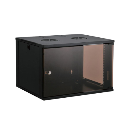 Armario rack de pared de 6U y 45 cm de profundidad