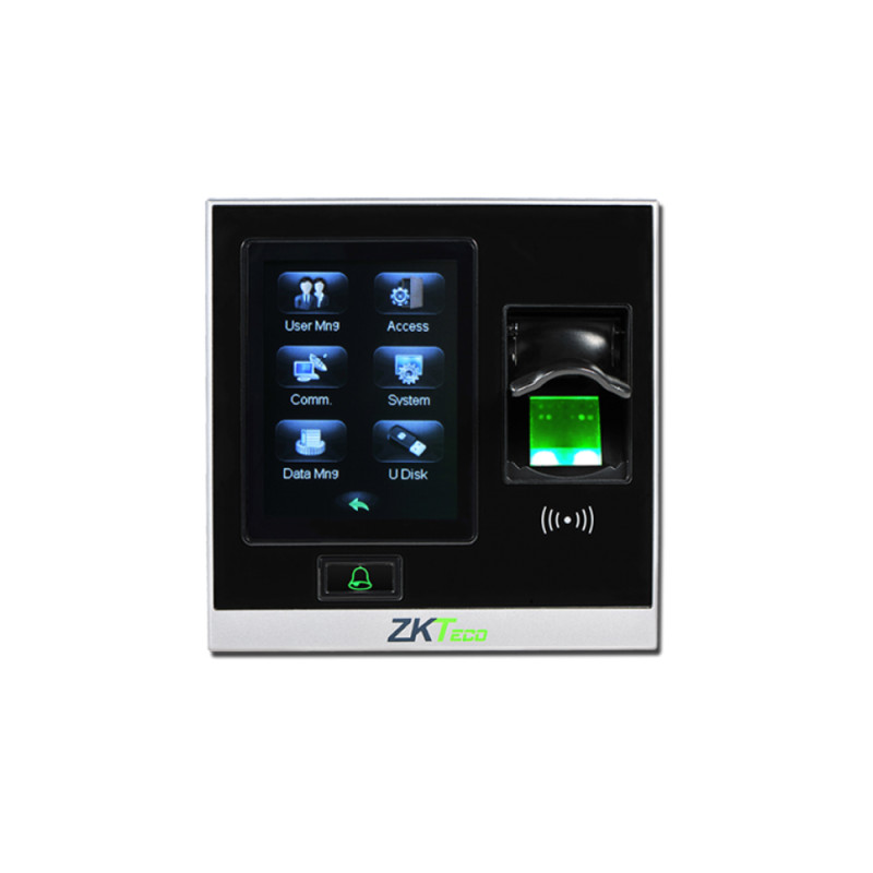 Terminal biométrico para Control de Acceso y Presencia con lector de t