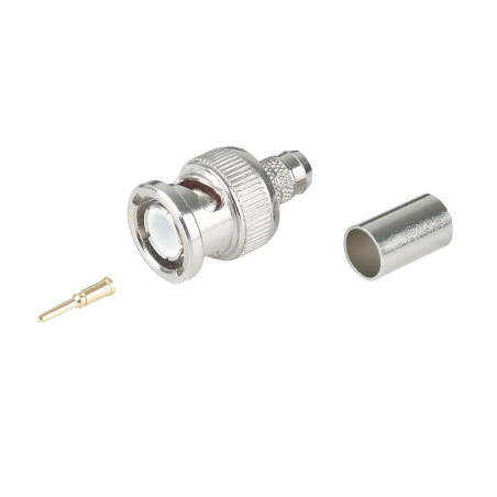 Conector BNC macho para grimpar