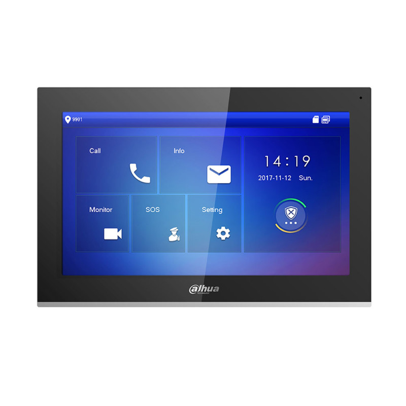 Monitor SIP a color Dahua de 10"" para interior