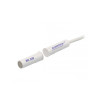 Contacto magnético de empotrar ALARMTECH con 10 metros de cable blanco