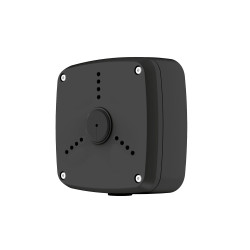 Caja de conexiones negra para cámaras IP