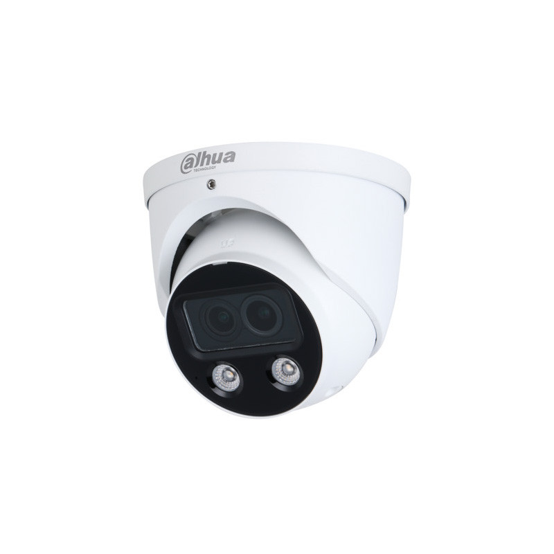 Domo IP Dahua WizMind Full-color de 4MP con doble sensor para exterior
