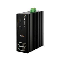 Switch PoE gestionable L2 de 4 PoE+ Gigabit + 2 SFP Gigabit