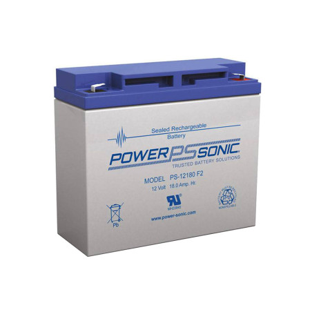 Batería recargable Notifier de 12V, 18Ah