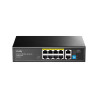 Switch de 8 puertos PoE+ 10/100M