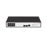 Switch L2 de 8 puertos Gigabit y 2 ranuras SFP Gigabit