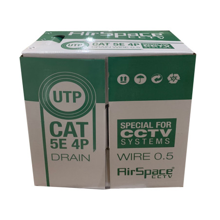 Cable U/UTP CAT5e sin apantallar