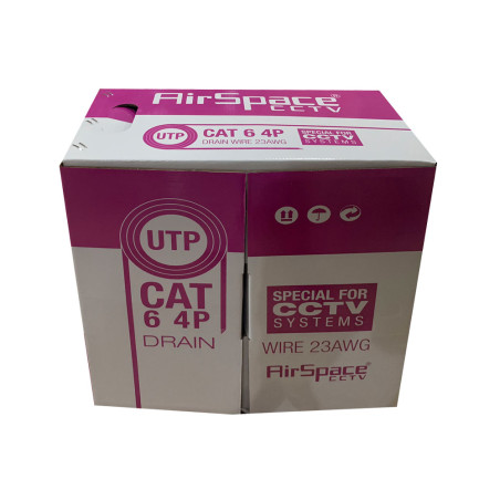 Cable U/UTP CAT6 sin apantallar