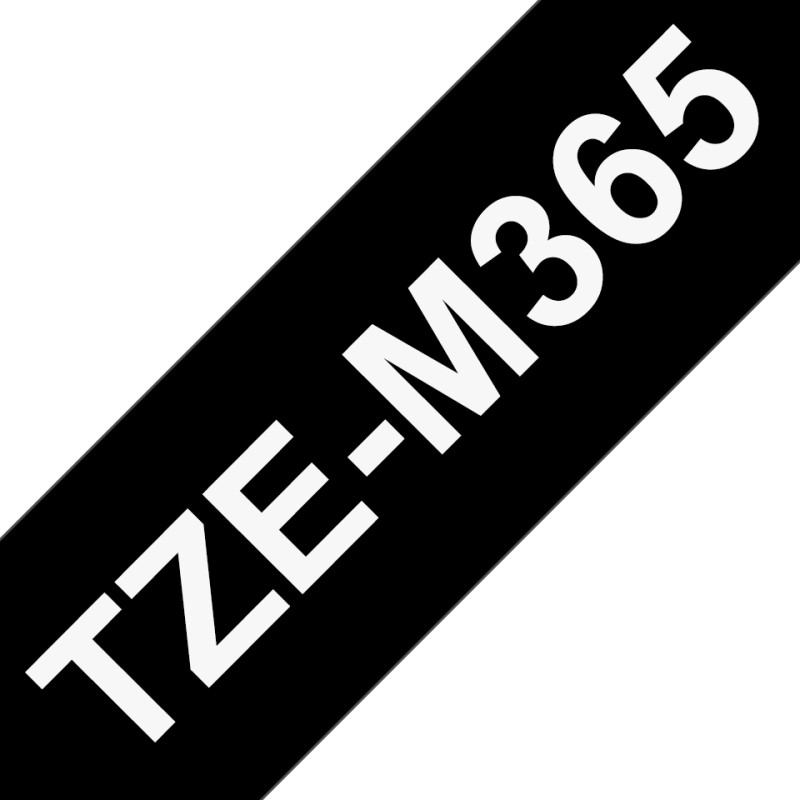 Brother TZeM365 Labelling Tape 12mm wide