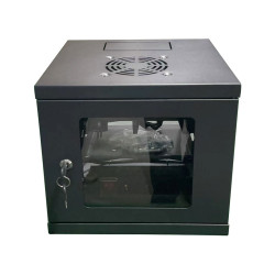 Rack mural 10" 6U 325x300mm con accesorios