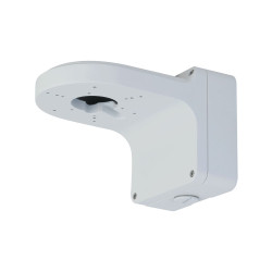 Soporte de pared con caja de conexiones