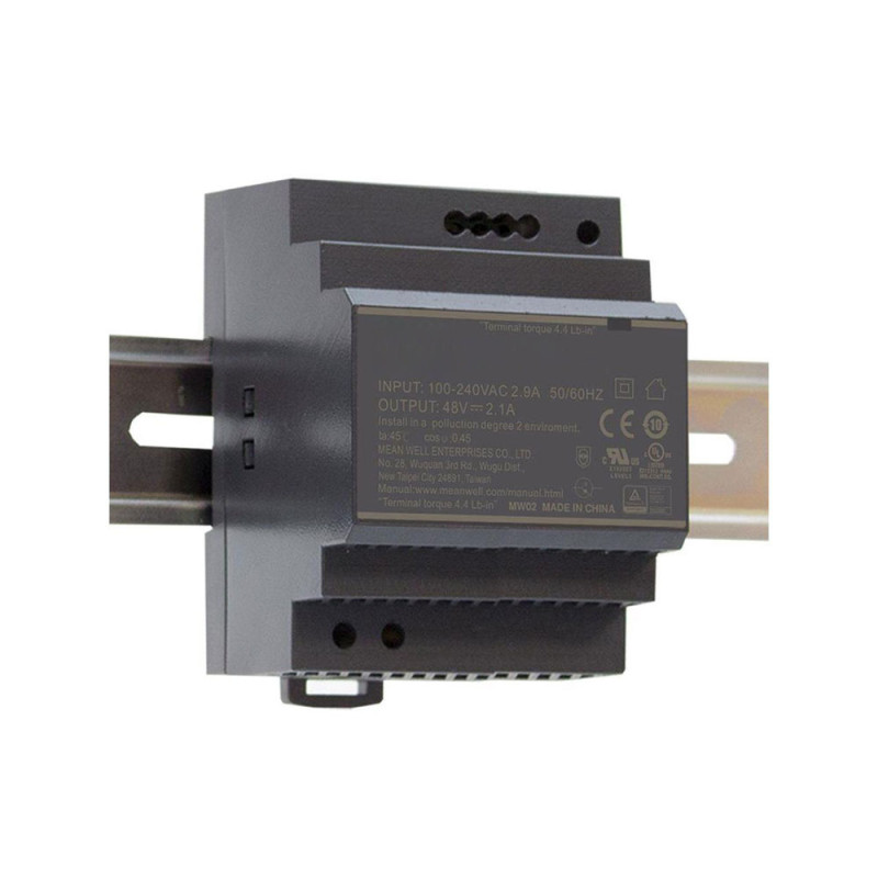 Fuente de alimentación de 90W/48VCC/1,9A para carril DIN