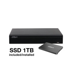 NVR IP Dahua de 4 canales con PoE y SSD de 960