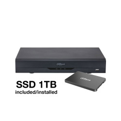 XVR Dahua 5 en 1 de 4 canales con SSD 1TB