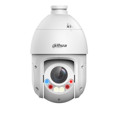 Domo PTZ IP 8MP con disuasión activa